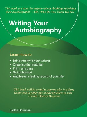 cover image of Writing Your Own Autobiography